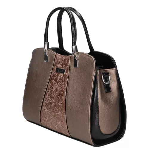 Eliza D 341 fekete bronz virág