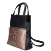 Fabiana 9549 fekete bronz virág