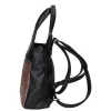 Fabiana 9549 fekete bronz virág