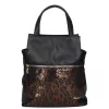 Fabiana 9549 fekete bronz mintás