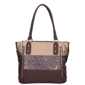 Ilona N 087 barna bronz virág