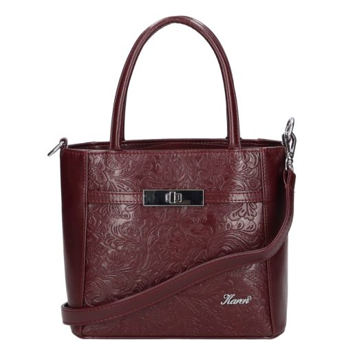 Lelni 1736 bordó virág