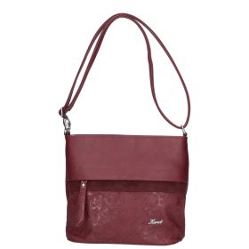 Inga D 325 bis bordó virág