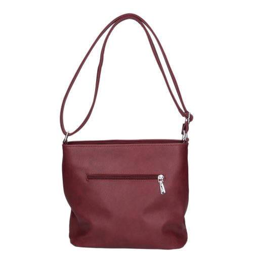 Inga D 325 bis bordó virág