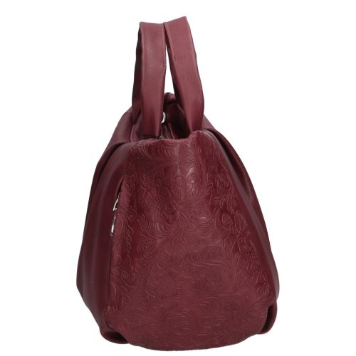 Zaneta 9512 bordó virág