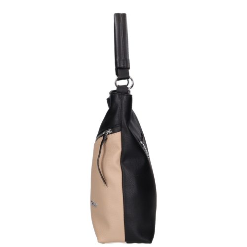 Bina 1514 fekete drapp bézs