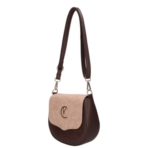 Ren 2382 barna drapp velúr virág