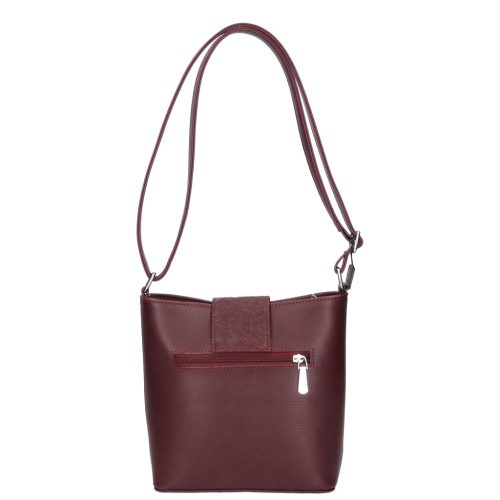 Nina 9437 bordó virág