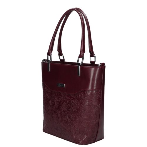 Justa D 689 bordó virág