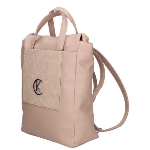 Agnieszka 1741 bézs virág