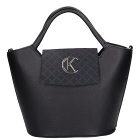 Elwina 9420 fekete mintás