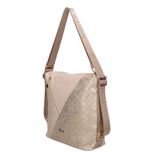 Ingrit D 670 bézs arany