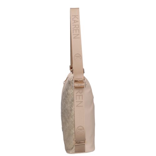 Ingrit D 670 bézs arany