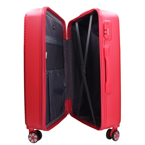 5775 pink bőrönd szett