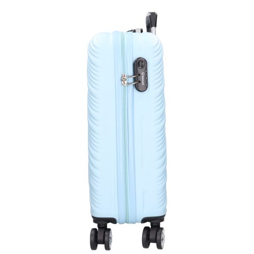 5753 világos kék bőrönd szett