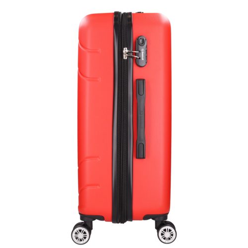 5784 piros bőrönd szett