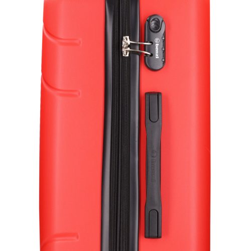 5784 piros bőrönd szett