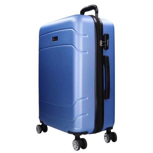 5784 kék bőrönd szett