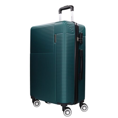 5746 zöld bőrönd szett