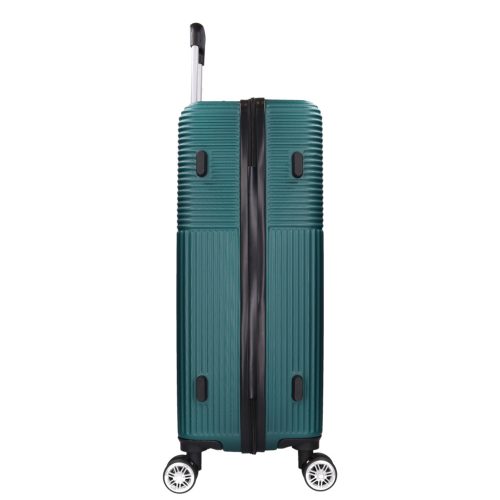 5746 zöld bőrönd szett