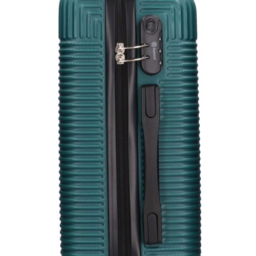 5746 zöld bőrönd szett