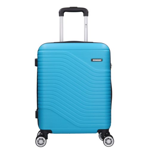 5747 világos kék bőrönd szett