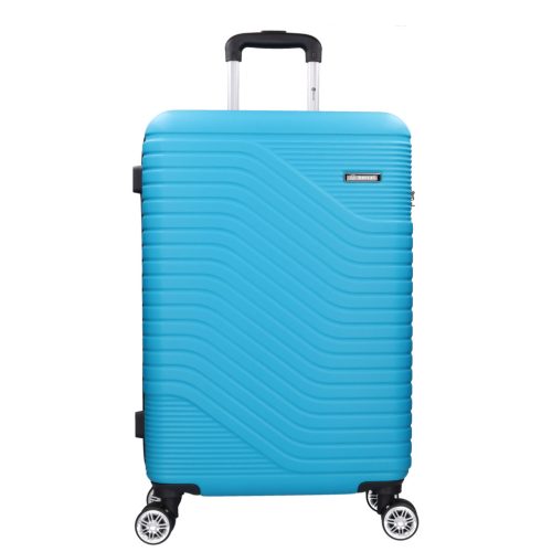 5747 világos kék bőrönd szett