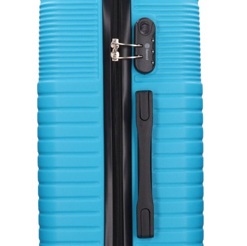 5747 világos kék bőrönd szett