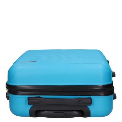 5747 világos kék bőrönd szett