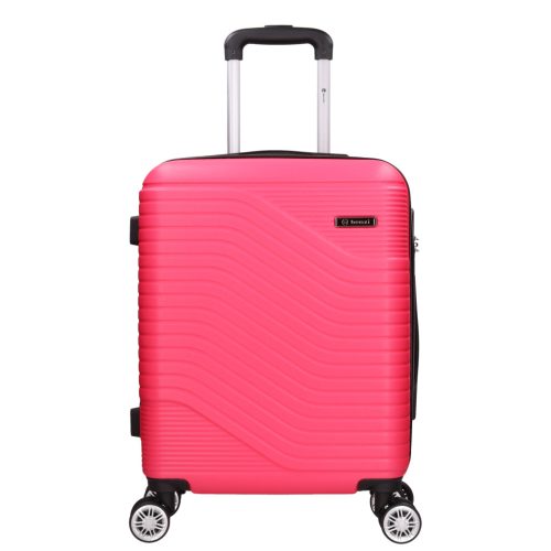 5747 pink bőrönd szett