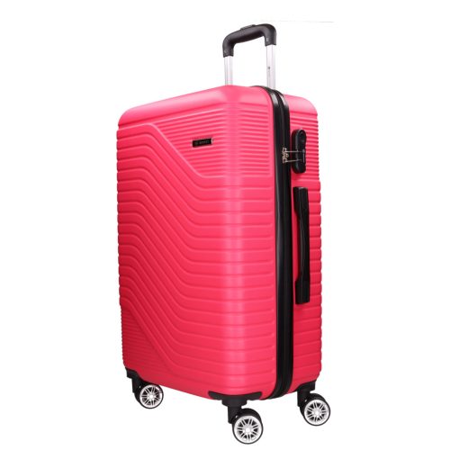 5747 pink bőrönd szett