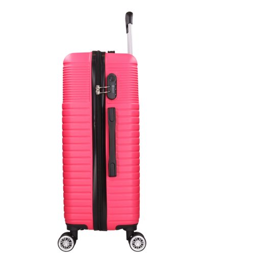 5747 pink bőrönd szett