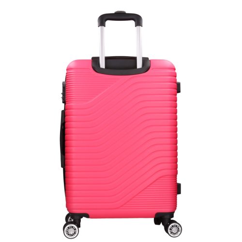 5747 pink bőrönd szett