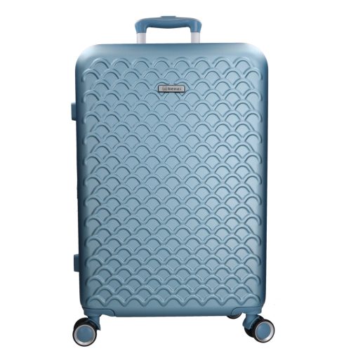 5823 kék bőrönd szett