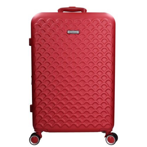 5823 bordó bőrönd szett