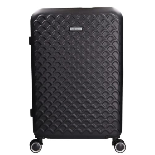 5823 fekete bőrönd szett