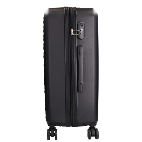 5823 fekete bőrönd szett