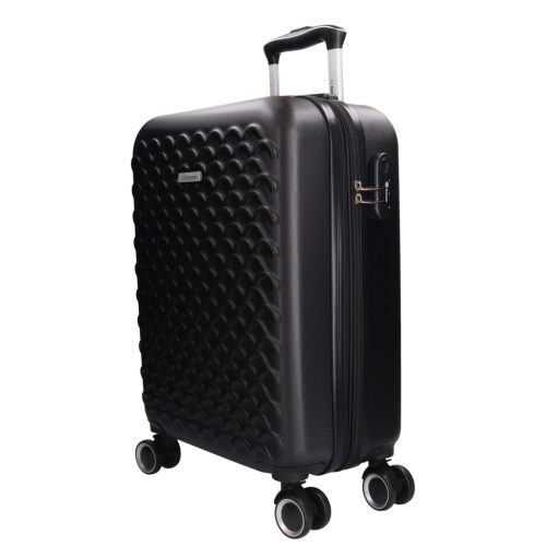 5823 fekete bőrönd szett