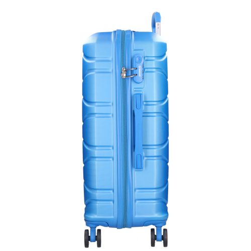 5807 világos kék bőrönd szett