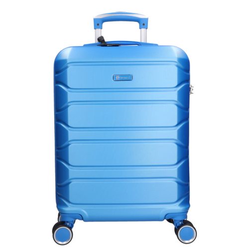 5807 világos kék bőrönd szett