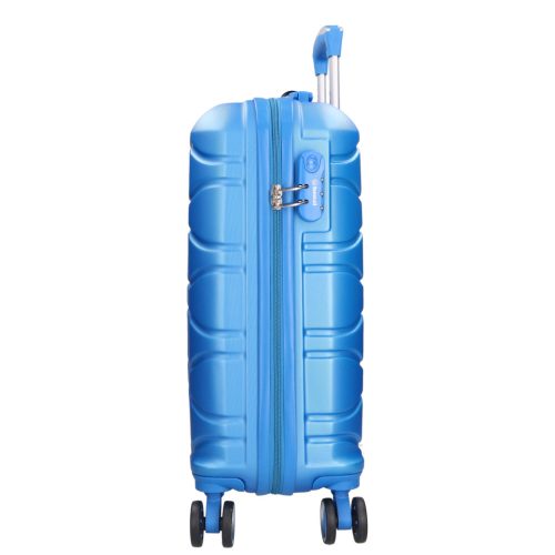 5807 világos kék bőrönd szett