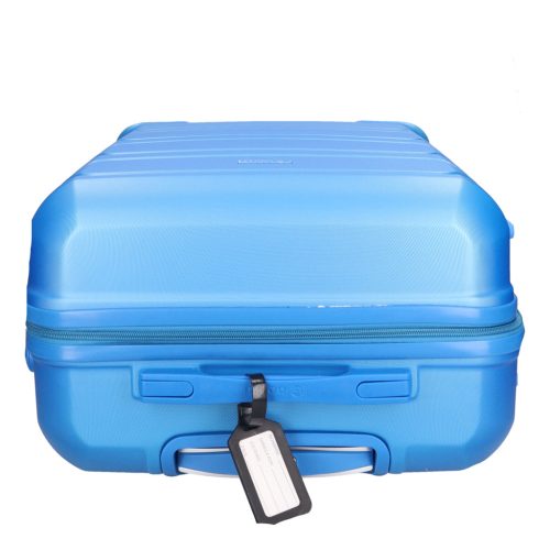 5807 világos kék bőrönd szett