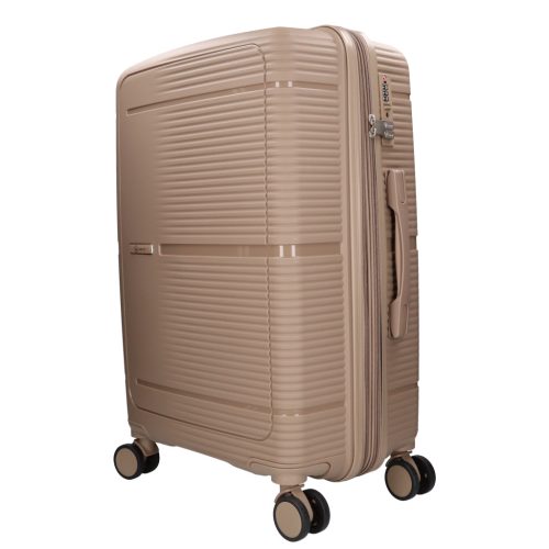 5899 pezsgő háromrészes bőrönd szett