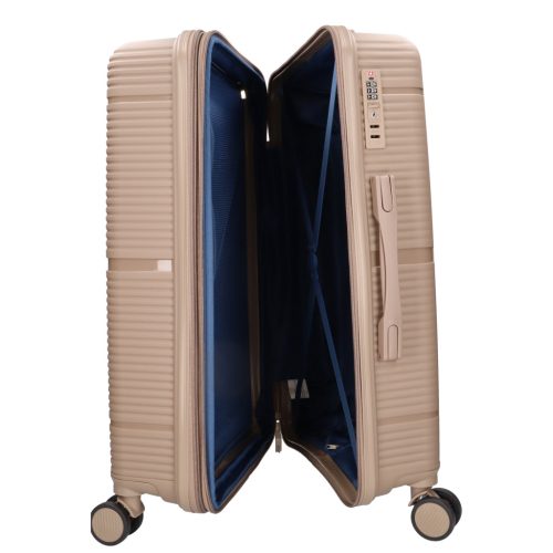 5899 pezsgő háromrészes bőrönd szett