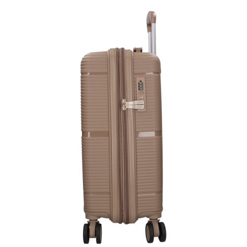 5899 pezsgő háromrészes bőrönd szett