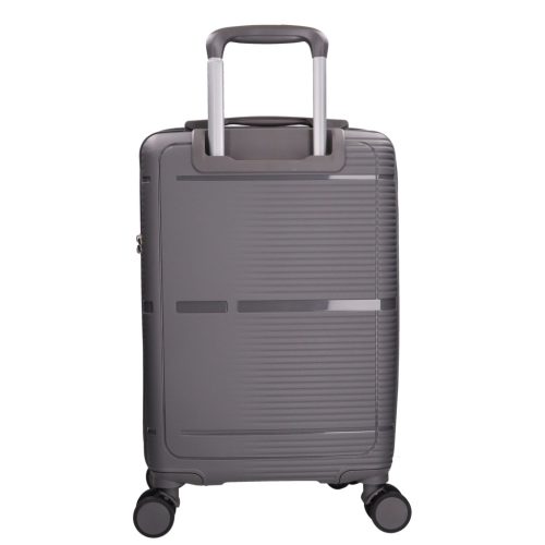 5899 szürke háromrészes bőrönd szett