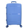 5899 kék háromrészes bőrönd szett