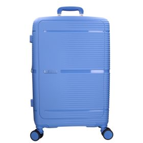 5899 kék háromrészes bőrönd szett