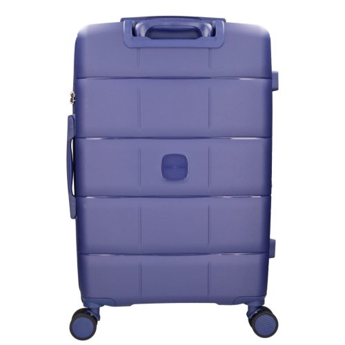 5901 kék háromrészes bőrönd szett