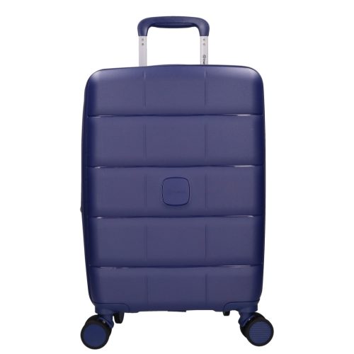 5901 kék háromrészes bőrönd szett